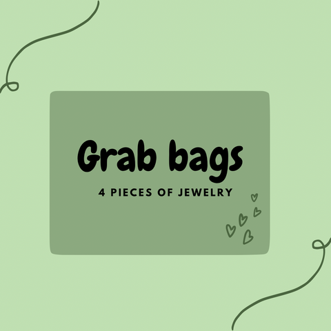 Jewelry grab bags (4 items)